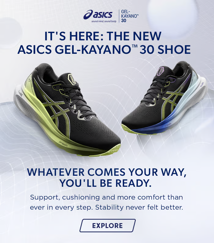【 ASICS30 週年】 頂級支撐型跑鞋 GEL-KAYANO  30 系列