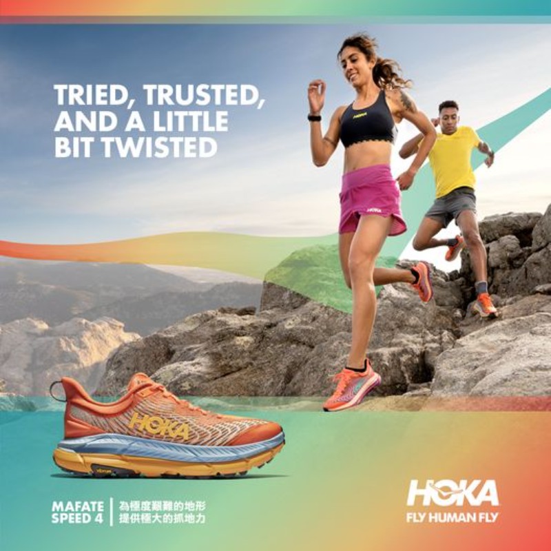 【台灣官方特惠】【特惠購】HOKA Mafate Speed 4 越野鞋款狂歡巔峰之作